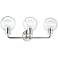Mitzi Noelle 24 1/4" Wide 3-Light Polished Nickel Bath Light
