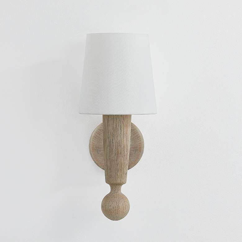 Image 4 Mitzi Nola Wall Sconce 7.5" in Aged Brass more views