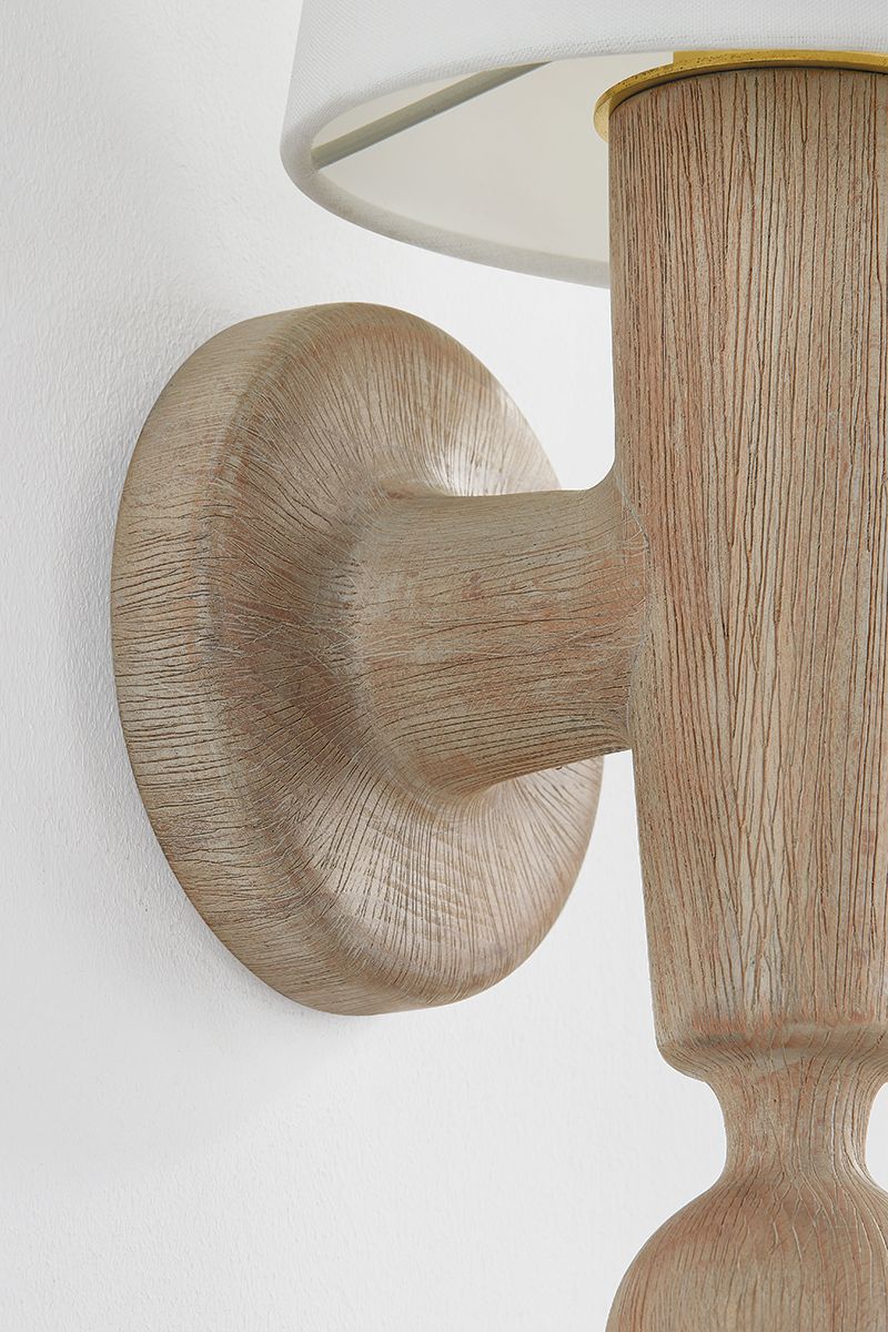 Mitzi Nola Wall Sconce 7.5" in Aged Brass