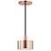 Mitzi Nora 5 1/4" Wide Polished Copper LED Mini Pendant