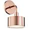 Mitzi Nora 9" High Polished Copper LED Wall Sconce
