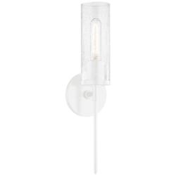 Mitzi Olivia 17 1/2&quot; High Soft White Wall Sconce