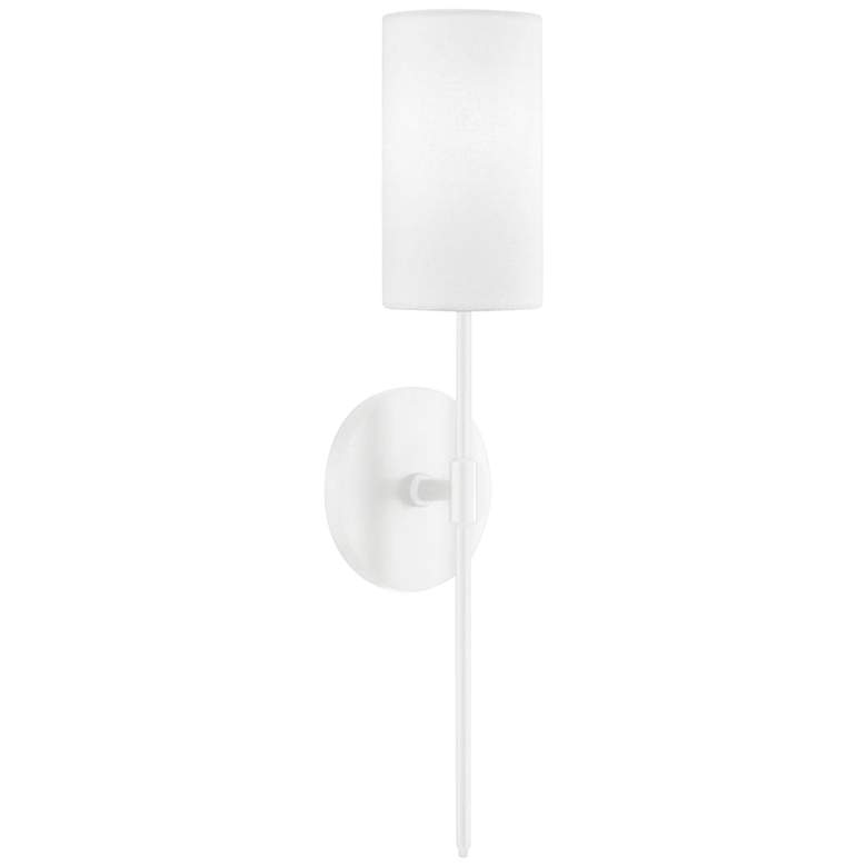 Image 1 Mitzi Olivia 18 3/4" High Soft White Wall Sconce