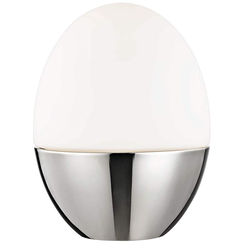 Image 1 Mitzi Orion 10" High Polished Nickel Accent Table Lamp