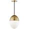 Mitzi Orion 7 1/2" Wide Aged Brass Mini Pendant