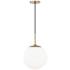 Mitzi Paige 11 1/2" Wide Aged Brass Mini Pendant