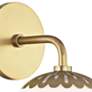 Mitzi Paige 11" High Aged Brass Wall Sconce