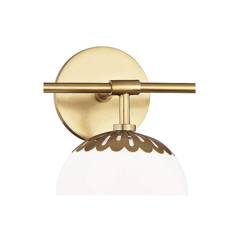 Image 3 Mitzi Paige 23 1/4" Wide Aged Brass 3-Light Bath Light more views