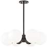 Thumbnail2 of Mitzi Paige 26" Wide Old Bronze 6-Light Chandelier