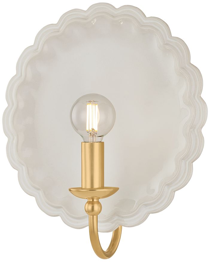 Image 2 Mitzi Paulette Wall Sconce Patina Brass more views