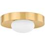 2_Mitzi Pepa Flush Mount 11" in Aged Brass