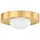 Mitzi Pepa Flush Mount 11" in Aged Brass