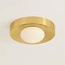 1_Mitzi Pepa Flush Mount 11" in Aged Brass