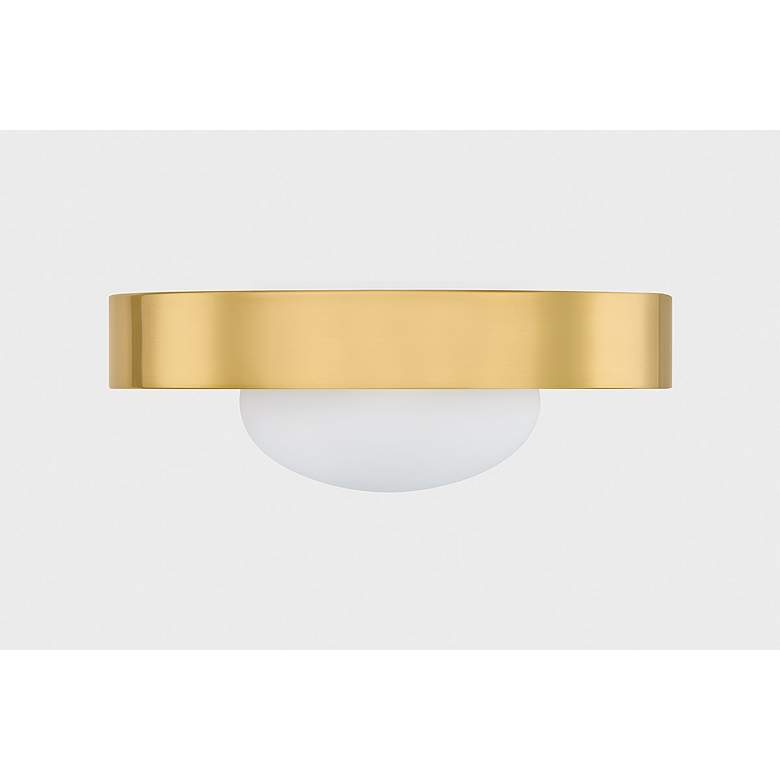 Image 3 Mitzi Pepa Flush Mount 11" in Aged Brass more views