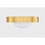 3_Mitzi Pepa Flush Mount 11" in Aged Brass more views
