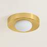 5_Mitzi Pepa Flush Mount 11" in Aged Brass more views