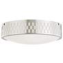 Mitzi Phoebe 14" Wide Polished Nickel Ceiling Light