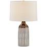 2_Mitzi Raisa Table Lamp 16" in Aged Brass and Ceramic Affogato