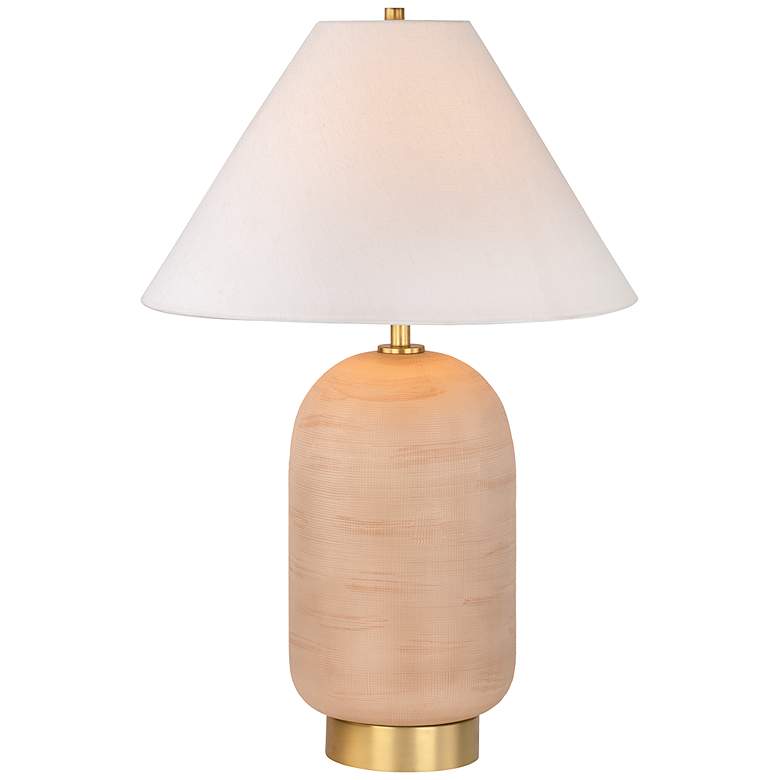Image 1 Mitzi Raven Table Lamp 18" in Aged Brass