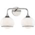 Mitzi Reese 11 1/4" High 2-Light Polished Nickel Wall Sconce