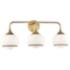 Mitzi Reese 26 3/4" Wide 3-Light Aged Brass Bath Light