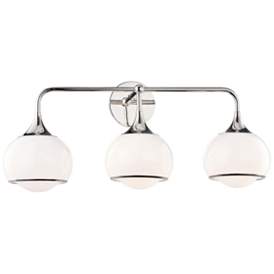 Image1 of Mitzi Reese 26 3/4" Wide 3-Light Polished Nickel Bath Light