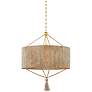 2_Mitzi Reyn Pendant 24" in Aged Brass