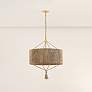 4_Mitzi Reyn Pendant 24" in Aged Brass more views