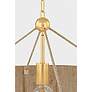6_Mitzi Reyn Pendant 24" in Aged Brass more views
