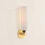 2_Mitzi Reyn Wall Sconce 4.75" in Aged Brass more views