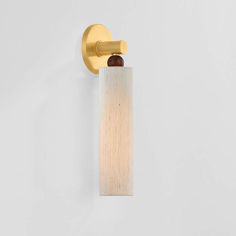 Image 5 Mitzi Reyn Wall Sconce 4.75" in Aged Brass more views
