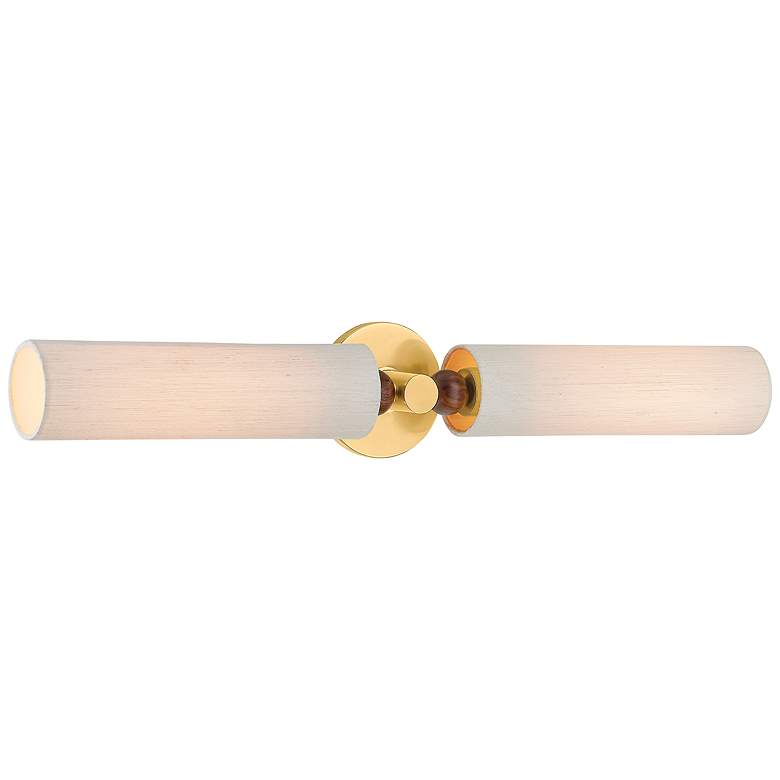 Image 1 Mitzi Reyn Wall Sconce 4.75" in Aged Brass