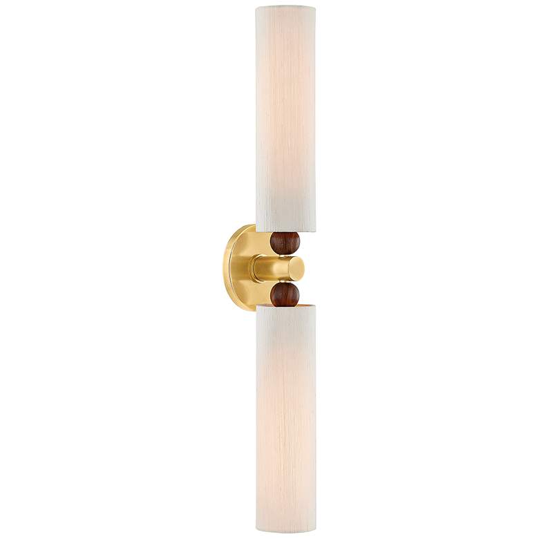 Image 4 Mitzi Reyn Wall Sconce 4.75" in Aged Brass more views