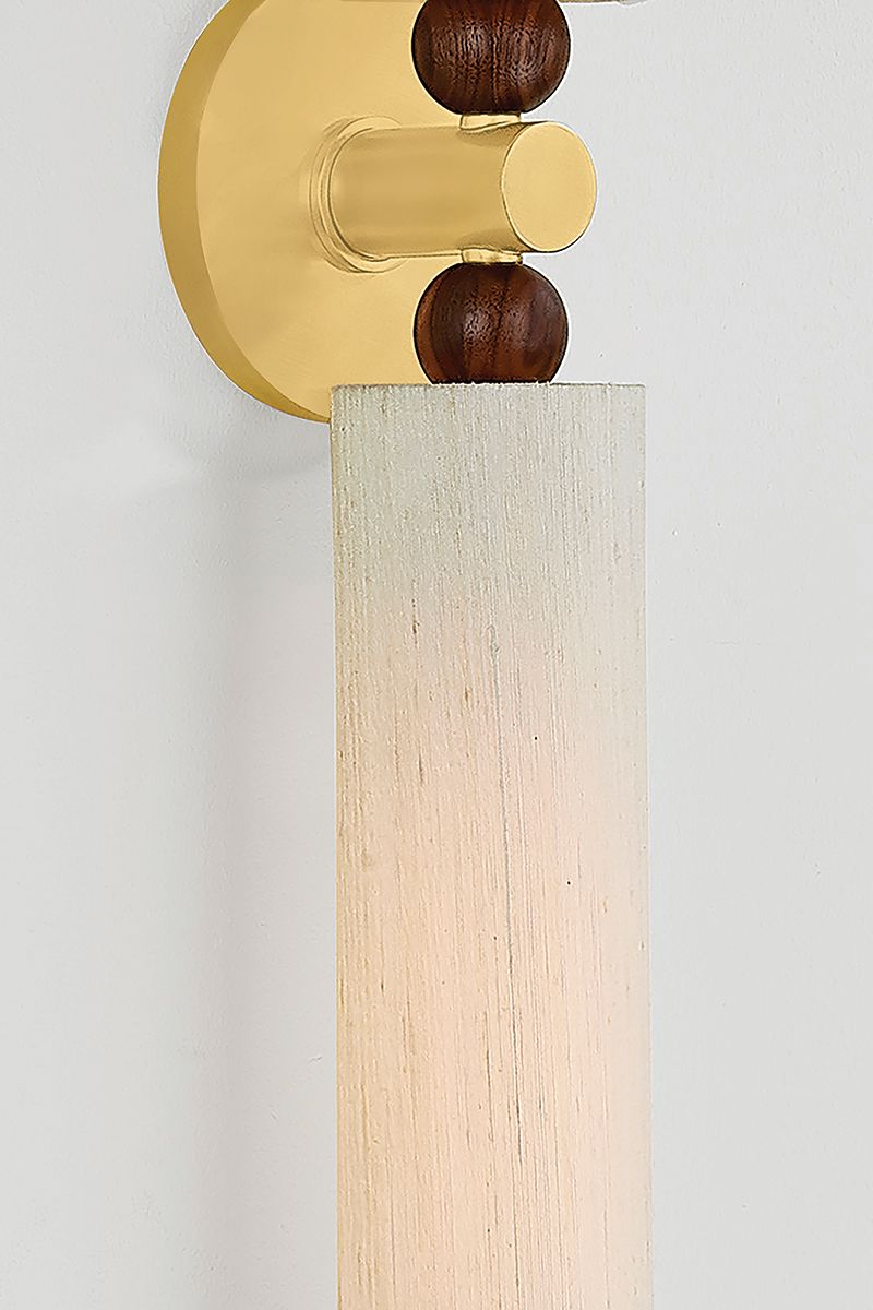 Mitzi Reyn Wall Sconce 4.75" in Aged Brass