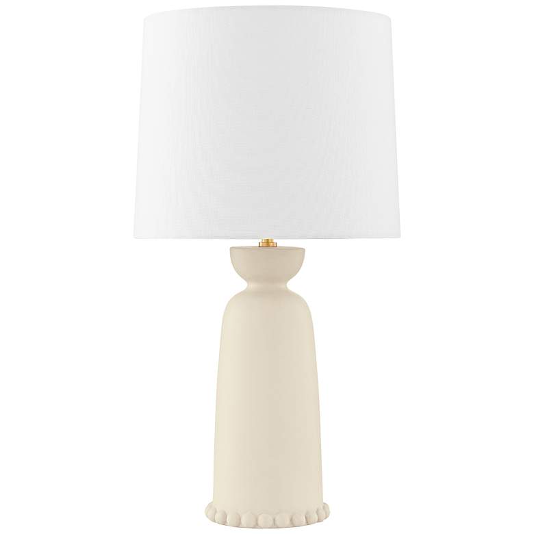 Image 1 Mitzi Rhea 26 3/4" High Antique Ivory Ceramic Table Lamp