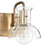 Mitzi Riley 24" Wide Aged Brass 3-Light Bath Light