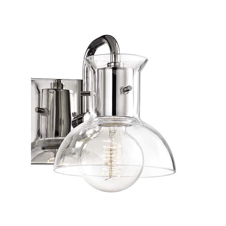 Image 2 Mitzi Riley 24" Wide Polished Nickel 3-Light Bath Light more views