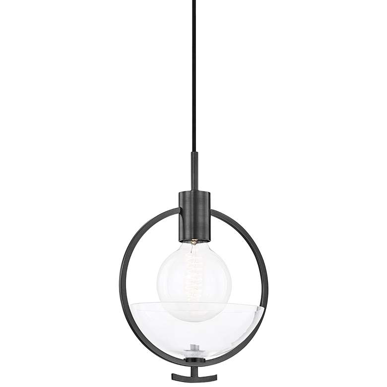 Image 2 Mitzi Ringo 8 3/4" Wide Old Bronze Mini Pendant Light