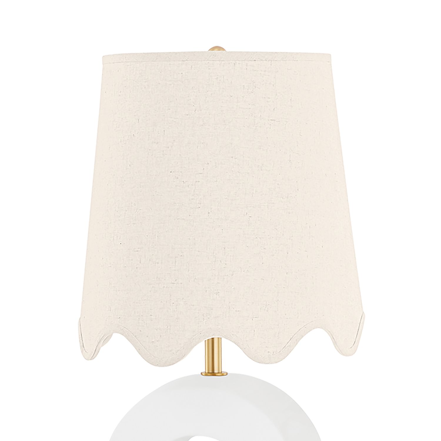 Image 2 Mitzi Roshani 24" High White Ceramic Modern Table Lamp more views