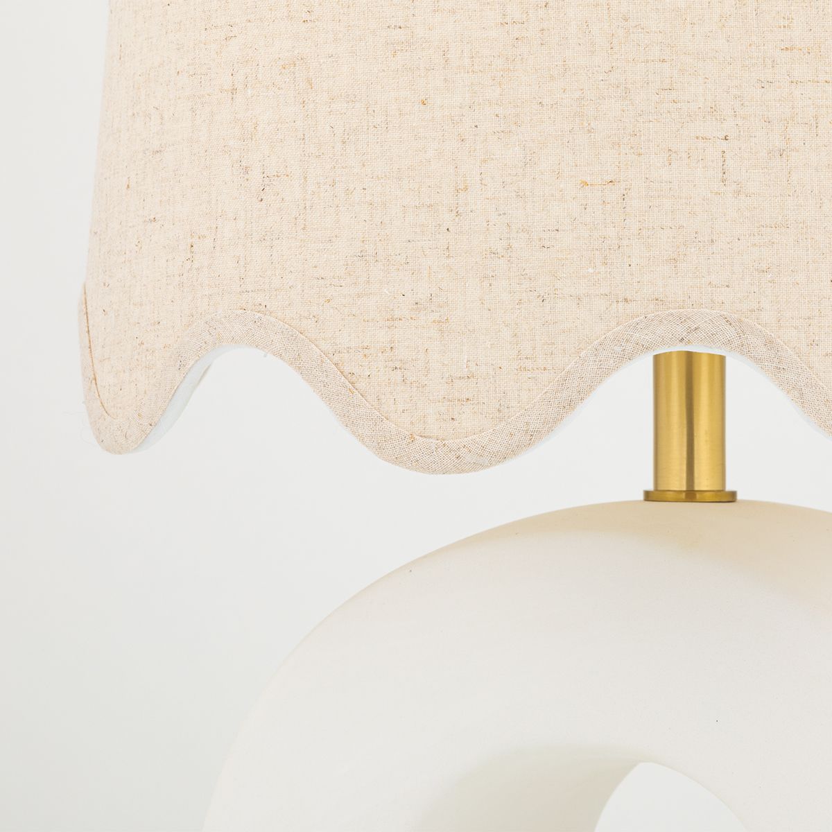 Image 3 Mitzi Roshani 24" High White Ceramic Modern Table Lamp more views