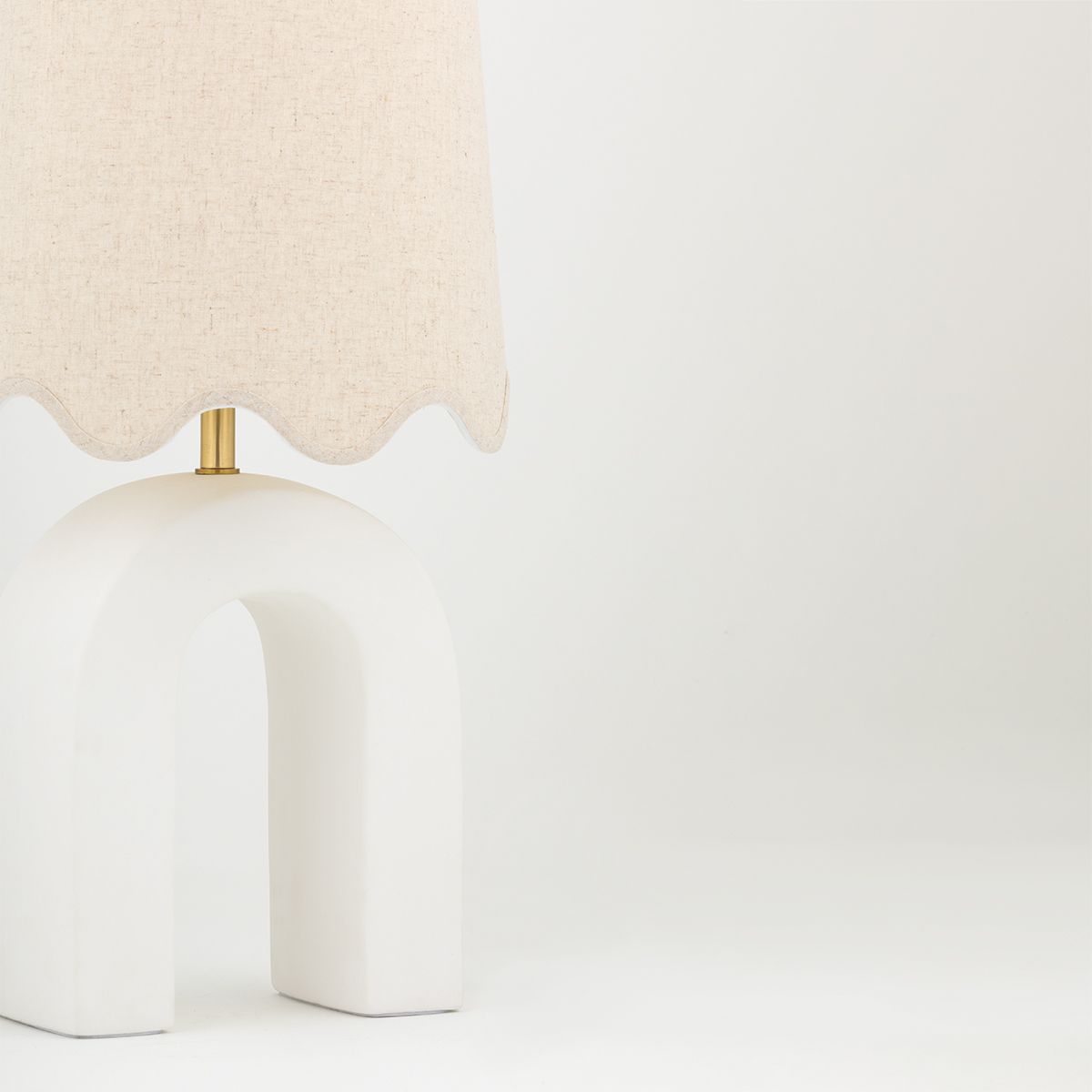 Image 4 Mitzi Roshani 24" High White Ceramic Modern Table Lamp more views