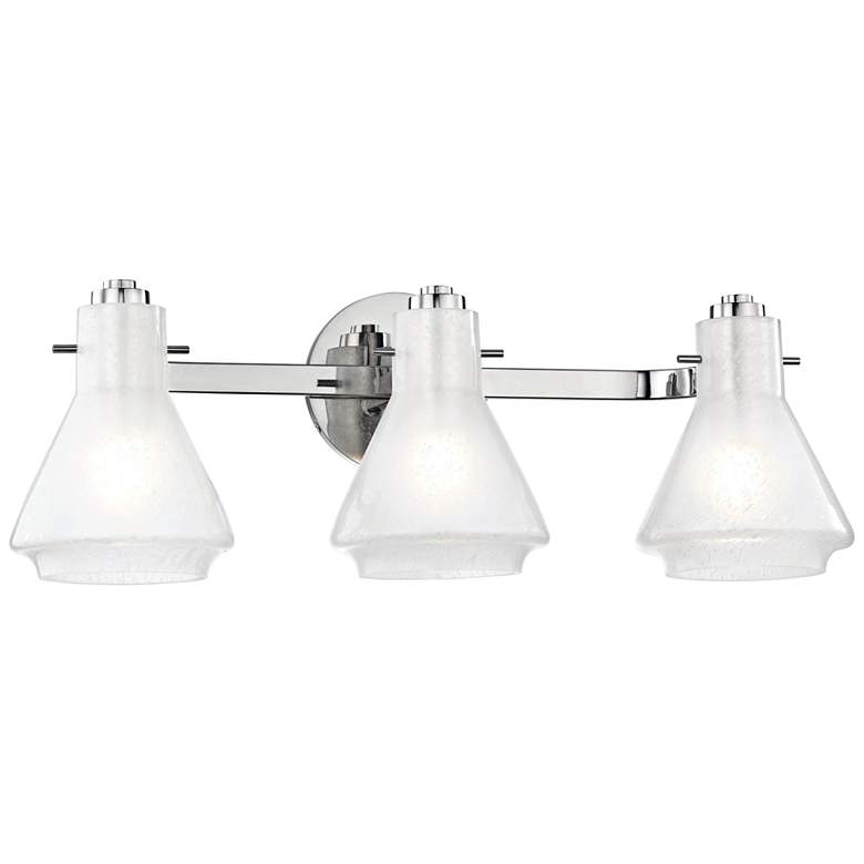 Image 1 Mitzi Rosie 21 inch Wide Polished Nickel 3-Light Bath Light