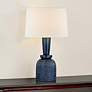 1_Mitzi Russo Washed Cobalt Ceramic Table Lamp
