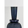 Mitzi Russo Washed Cobalt Ceramic Table Lamp