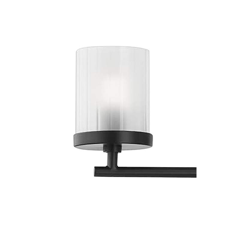 Image 2 Mitzi Ryan 24 1/2" Wide Soft Black 4-Light Bath Light more views