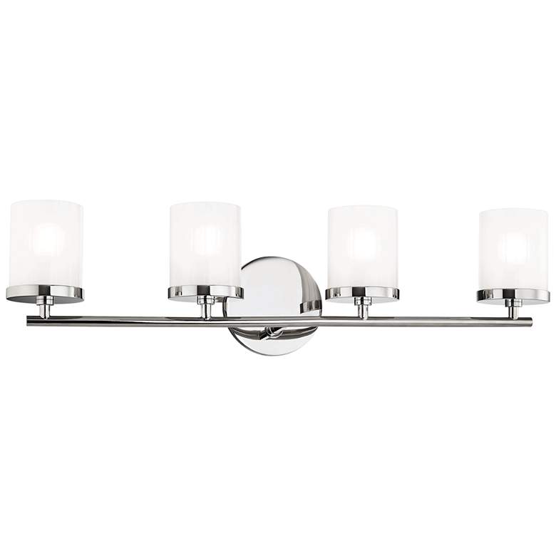 Image 2 Mitzi Ryan 24 3/4" Wide Polished Nickel 4-Light Bath Light