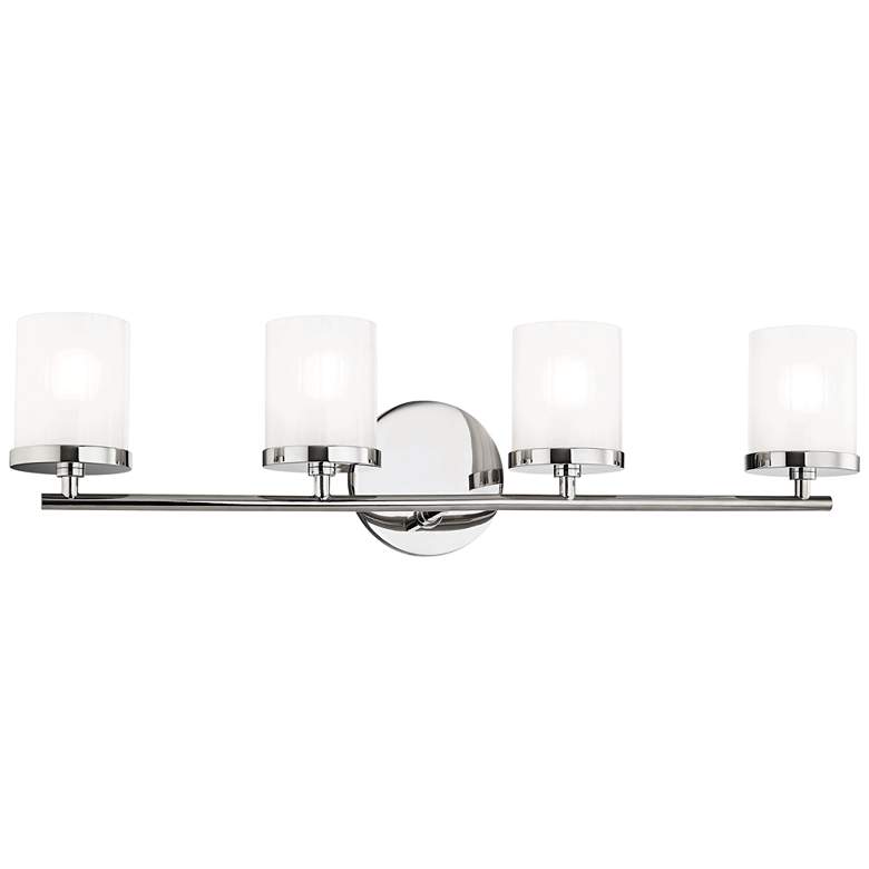 Image 2 Mitzi Ryan 24 3/4 inch Wide Polished Nickel 4-Light Bath Light