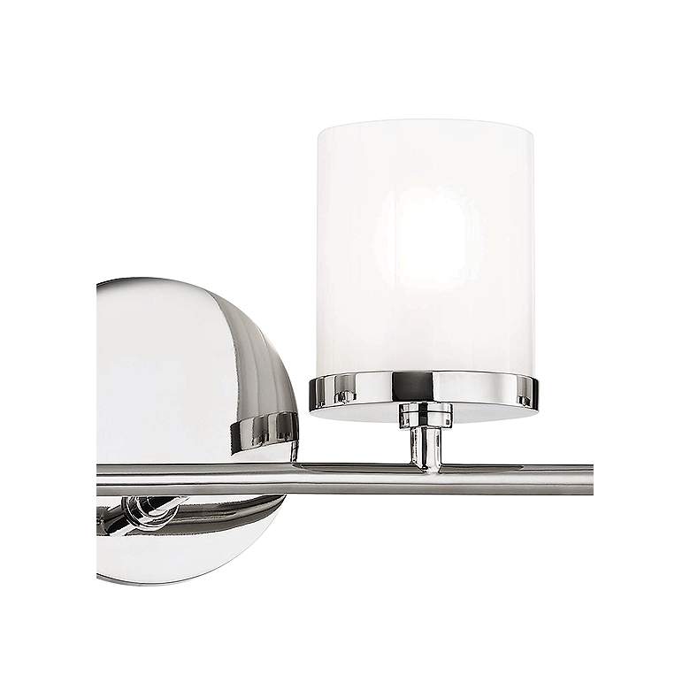 Image 3 Mitzi Ryan 24 3/4" Wide Polished Nickel 4-Light Bath Light more views