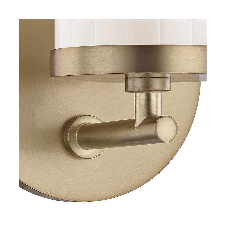 Image 2 Mitzi Ryan 6 1/4" High Aged Brass Wall Sconce more views
