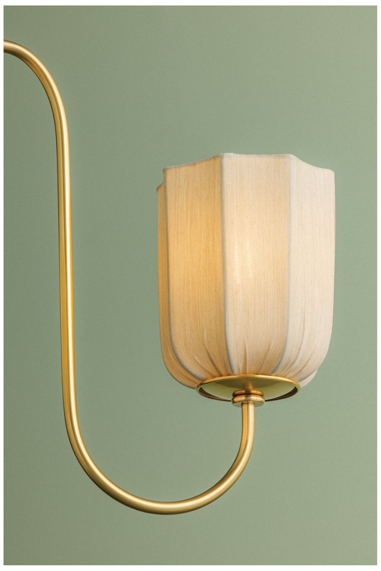 Image 4 Mitzi Samantha Chandelier Aged Brass more views